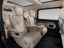 V-Class Luxury seat in 1. rear seat row left
