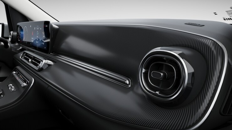 Zierelemente Klavierlackoptik&comma; schwarz 2