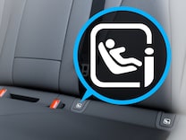 Mercedes-AMG GT Coupé i-Size child seat anchor point, front passenger seat 