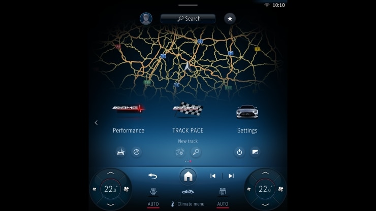 Digitales Extra&colon; AMG TRACK PACE 2