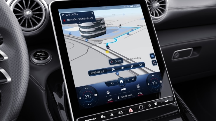 Digitales Extra: MBUX Navigation Premium 1