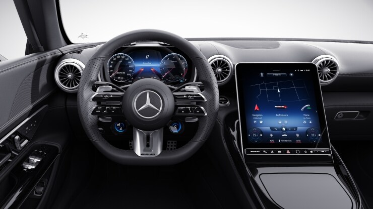 Serienausstattung f&uuml;r Mercedes-AMG SL 43 6