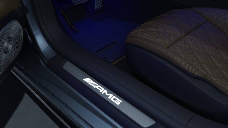 MANUFAKTUR Einstiegsleisten mit Schriftzug "AMG"&comma; beleuchtet Bild 1