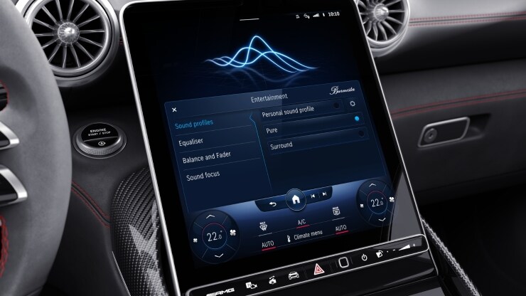 Burmester&reg; Surround-Soundsystem 1