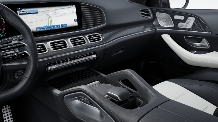 Inserts d&eacute;coratifs AMG en carbone 2