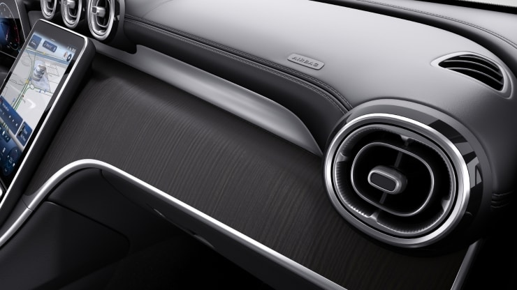 Planche de bord et bas de glace en ARTICO fa&ccedil;on Nappa noir Image 1