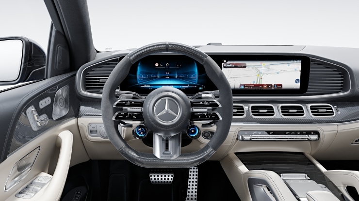 Touches AMG Drive Unit sur le volant 1