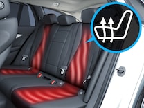 Mercedes-AMG GLE Coupé Heated rear seats