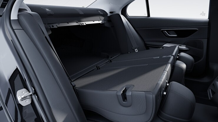 Sitzlehnen im Fond klappbar 6