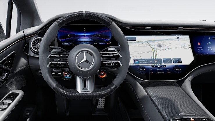 AMG Performance Lenkrad in Carbon-Design &sol; Mikrofaser MICROCUT Bild 1