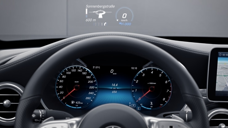 Head-up-Display Bild 1