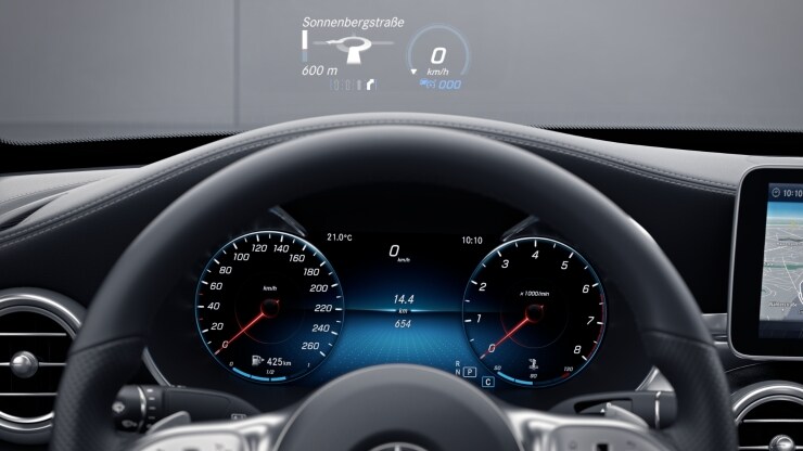 Head-up-Display Bild 1