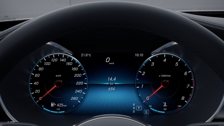 Volldigitales Instrumenten-Display Bild 1