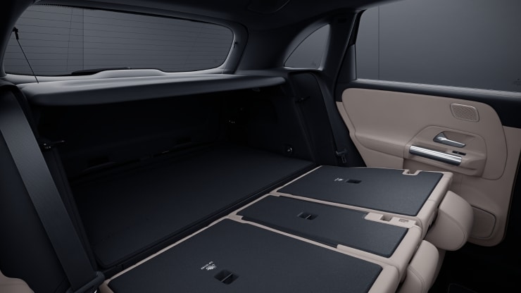 Sitzlehnen im Fond klappbar 3