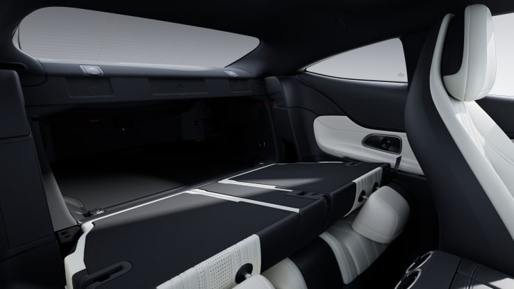 Sitzlehnen im Fond klappbar 3