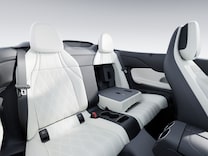 CLE  Cabriolet Folding rear seat backrests