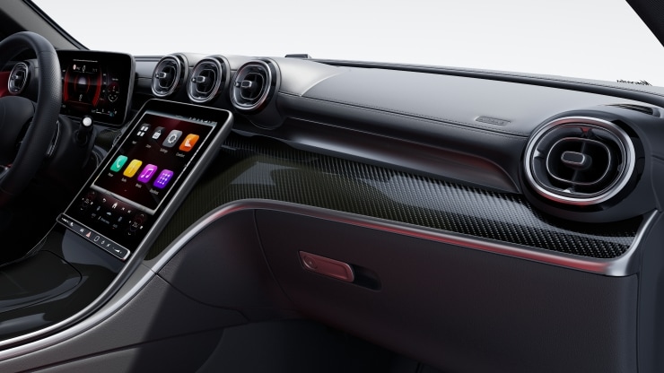 AMG Zierelement Carbon 1