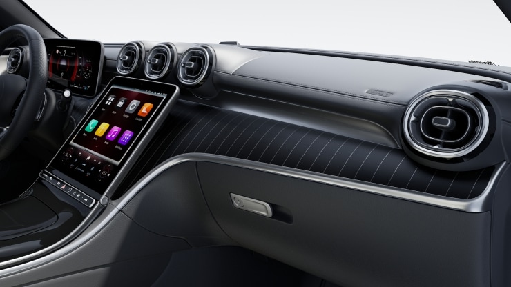 Zierelemente Holz schwarz offenporig aluminium lines 2