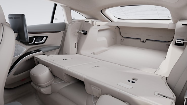 Sitzlehnen im Fond klappbar 3