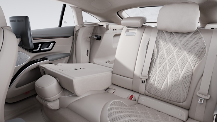 Sitzlehnen im Fond klappbar Bild 1