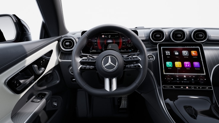 Multifunktions-Sportlenkrad in Leder Nappa 2