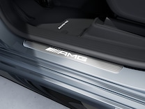 Mercedes-AMG GLS AMG illuminated door sills with "AMG" lettering and with exchangeable cover
