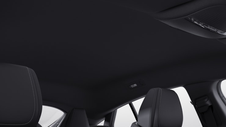 Innenhimmel Stoff schwarz 1