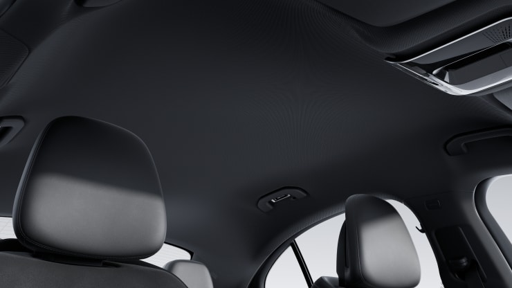 Innenhimmel Stoff schwarz 1