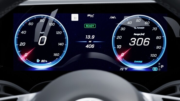 Fahrerdisplay Bild 1