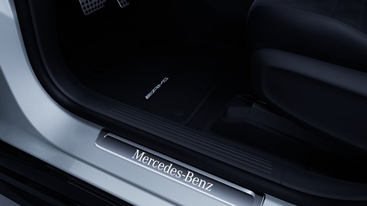 Einstiegsleisten beleuchtet mit Wechselcover 2