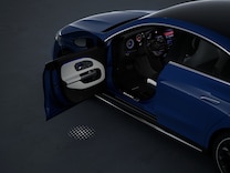 CLA Mercedes-Benz logo projeksiyonlu ambiyans aydınlatma