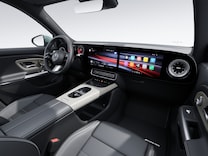 GLB OLED front passenger display