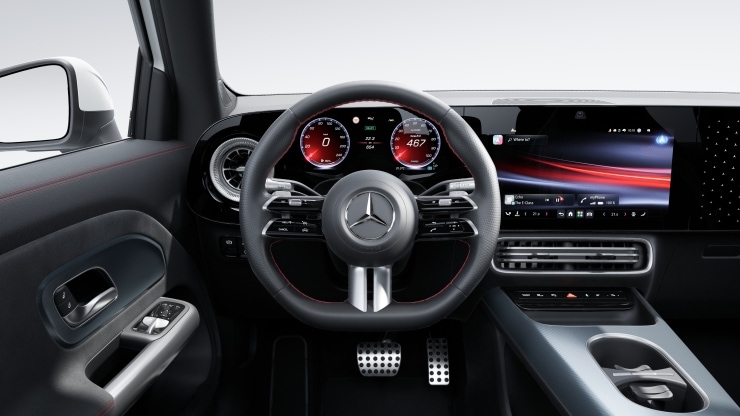 Volant sport multifonctions en cuir Nappa Image 1