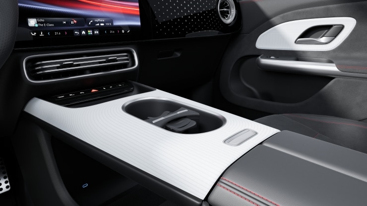 Inserts d&eacute;coratifs en fibres naturelles blanc mat silent lines Image 1