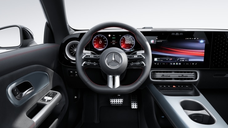 Multifunktions-Sportlenkrad in Leder Nappa Bild 1