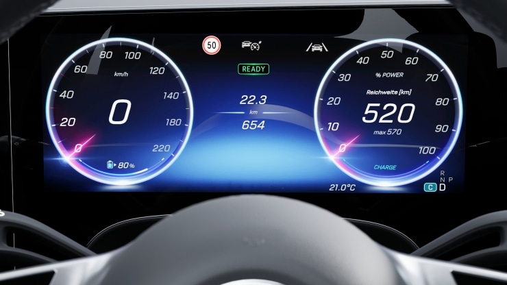 Fahrerdisplay Bild 1