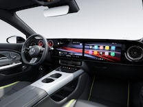 CLA OLED front passenger display