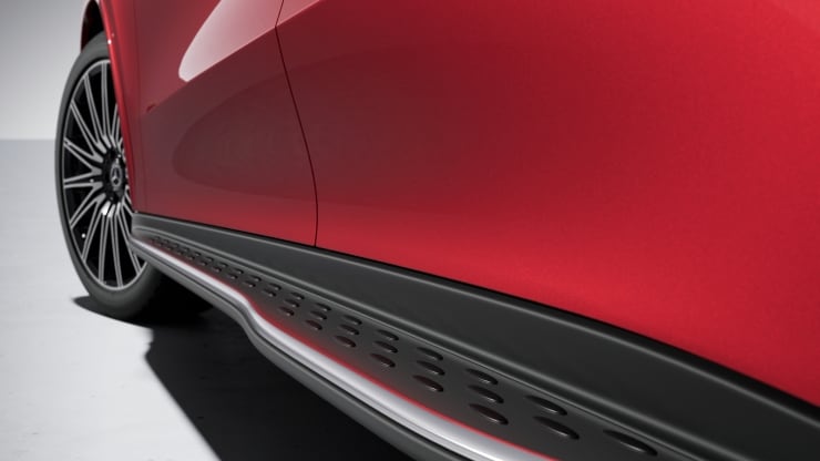 Marchepieds en finition aluminium avec picots en caoutchouc Image 1