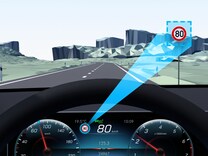 Mercedes-AMG E-Klasse T-Modell Digitales Extra:  Verkehrszeichen-Assistent