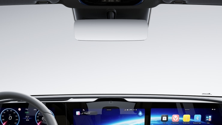 R&eacute;troviseur int&eacute;rieur &agrave; commutation jour&sol;nuit automatique Image 1