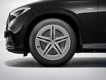 Mercedes-AMG GLC Pinzas de freno pintadas en color plata