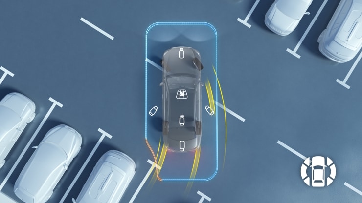 Service connect&eacute;&nbsp;&colon; MB&period;DRIVE PARKING ASSIST 360&ZeroWidthSpace; 1