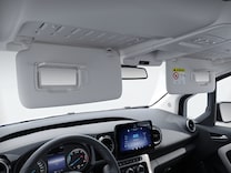 EQT Spiegel in Fahrer-Sonnenblende