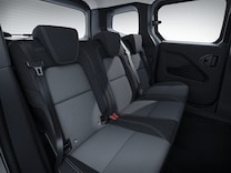 Classe T Panca post. ribaltabile nelle posizioni 1/3 : 2/3