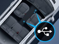 B-Klasse Zusätzliche USB-Schnittstellen