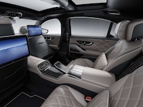 Classe S Passo Lungo Seat on front passenger side electrically adjustable from the rear