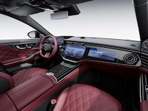 S-Class Saloon Privacy function for front passenger display