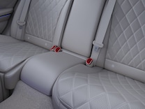 S-Class Long Designer belt buckles in front and rear