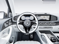 Mercedes-Maybach GLS Multifunktionsrat i træ/nappalæder