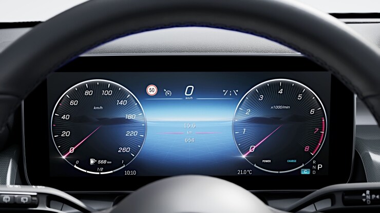 Fahrerdisplay Bild 1